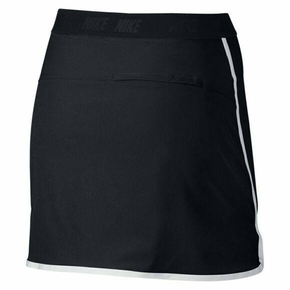 NIKE 831307 010 Flex Women's Sz Large 14.5" Golf Skirt/Skort Black $80+ - Picture 2 of 9